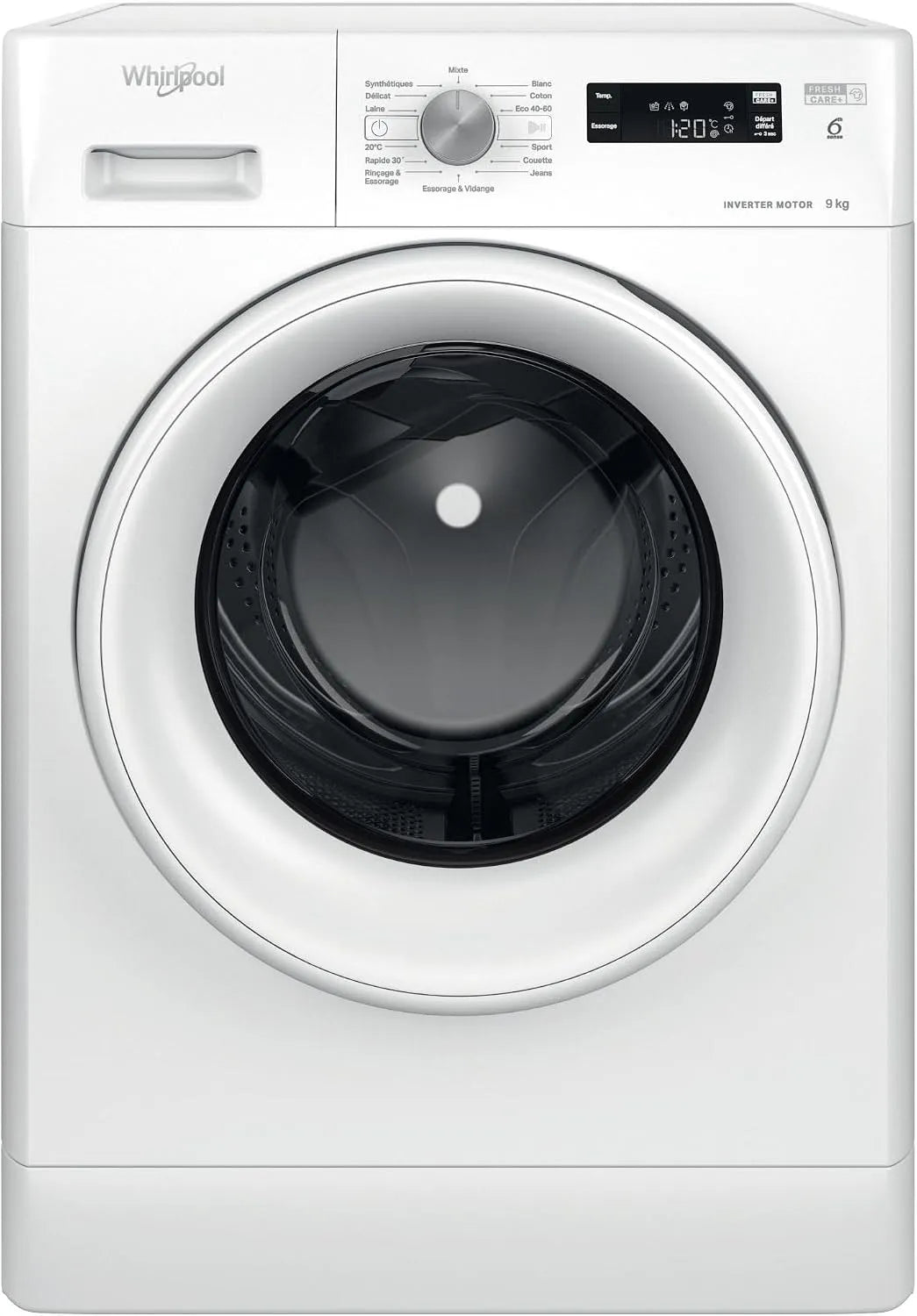 Lave-linge 1200 FFSPL9269WFR, min finition blanche, frontal 9kg Tours