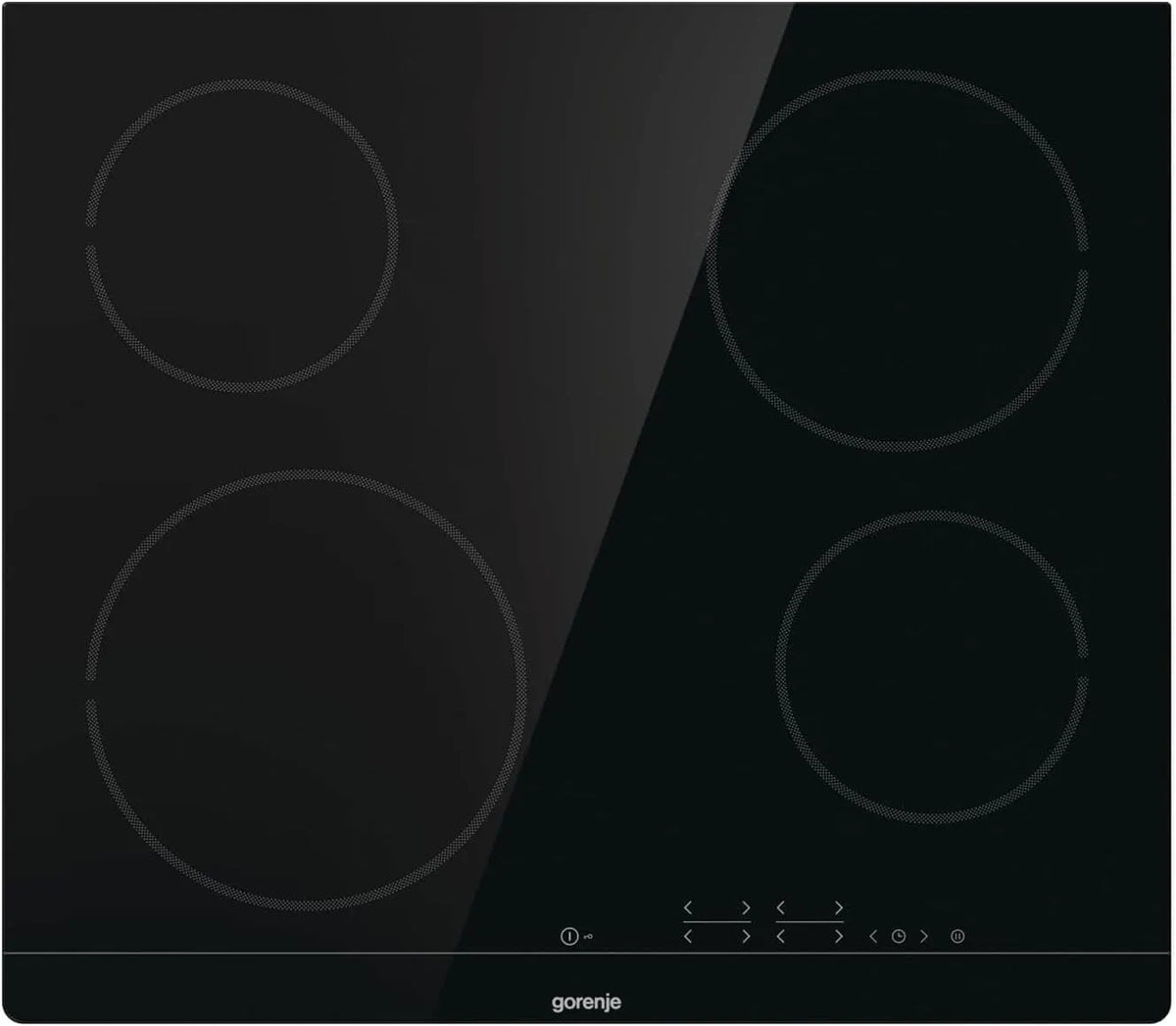 Gorenje plaque de cuisson ECT641BSC G400, de cuisson électrique, Black