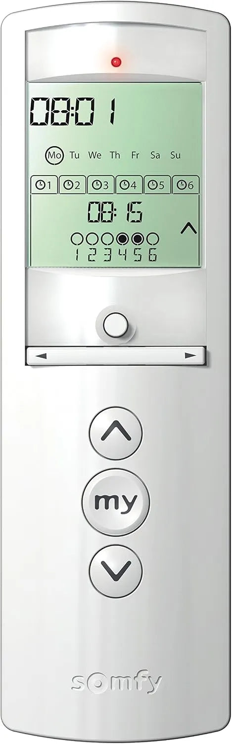 1805209 SOMFY, Télécommande TELIS 6 CHRONIS RTS finition Pure