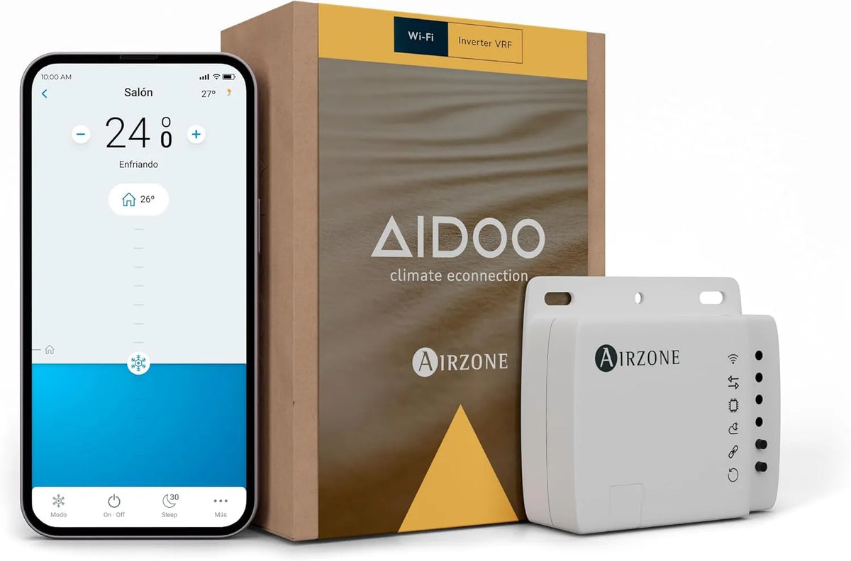 Samsung modèle, AIRZONE AZAI6WSCSA2, Télécommande et Programmation Via Application, Contrôle WiFi Aidoo pour climatisation, Compatible