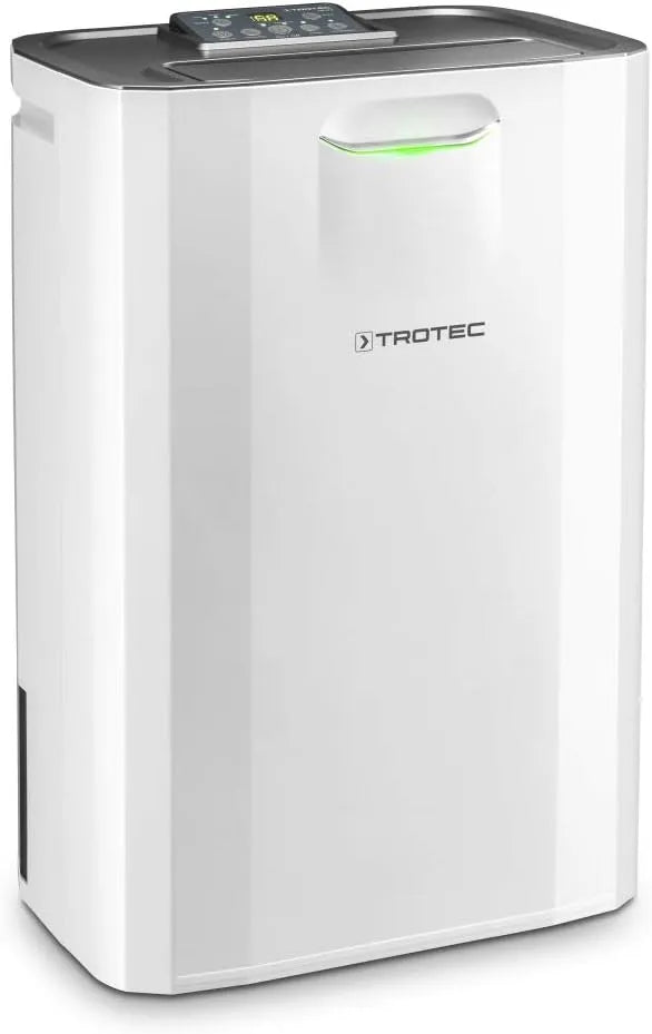 Trotec déshumidificateur TTR 57 E, 9l/24h, Capacité de déshumidification 9l, Taille de locaux recommandée 50 m³, Confort