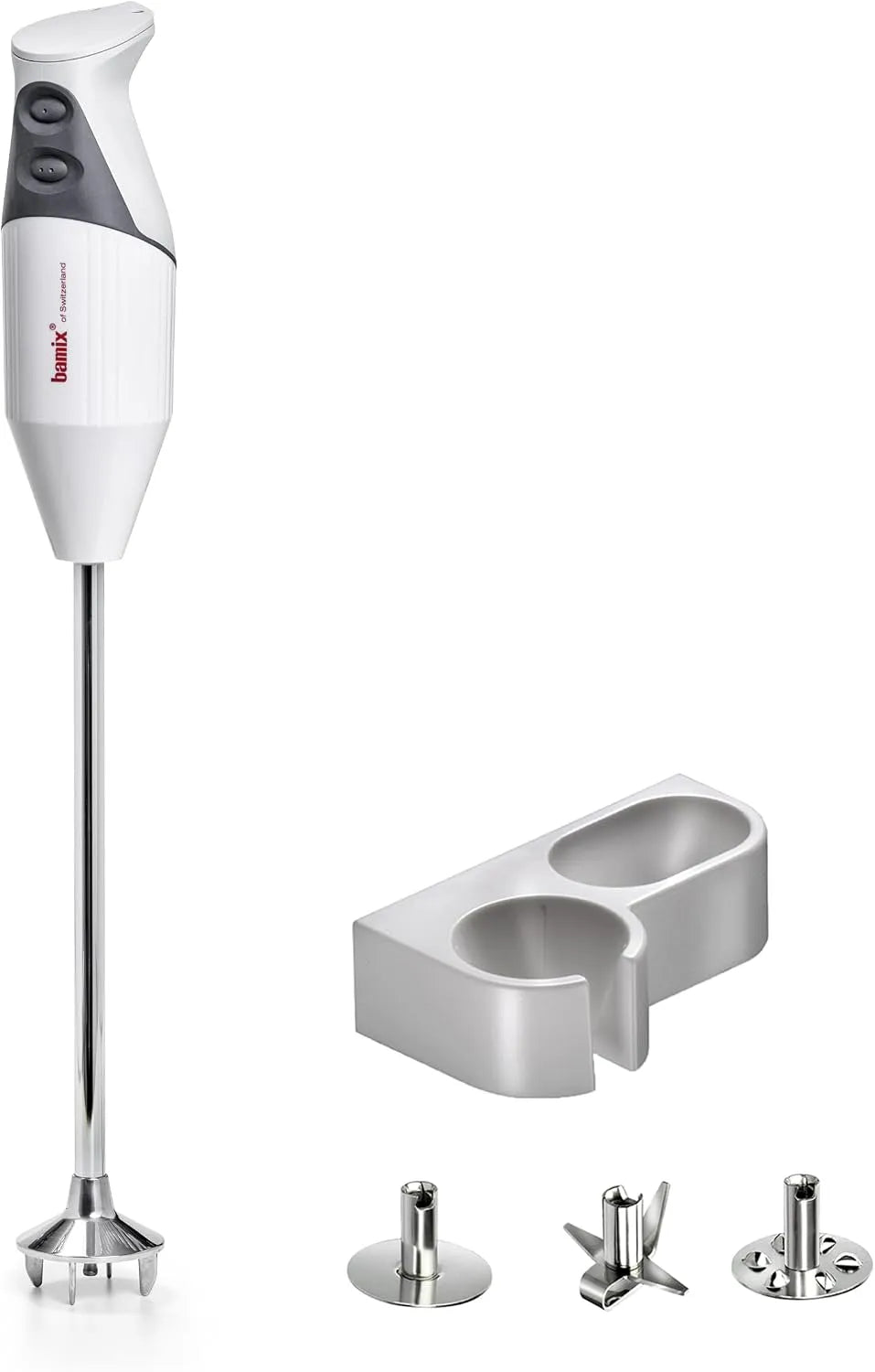 Mixeur G350 PRO-3 bamix Set, 2 niveaux de vitesse, puissance 350 W, 2 niveaux de vitesse, mélangeur et batteur