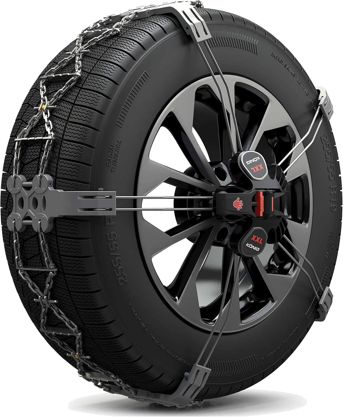 Chaînes à neige K66 KÖNIG K-SUMMIT XXL, Set de 2