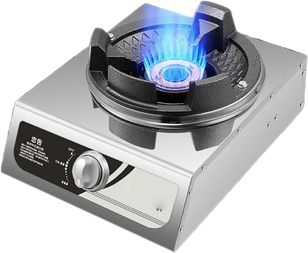 Table de cuisson, Classe énergétique, IBOWZ Tables de Cuisson à Gaz à gaz Cuisinière à gaz Portable Brûleur Unique Wok 40kW