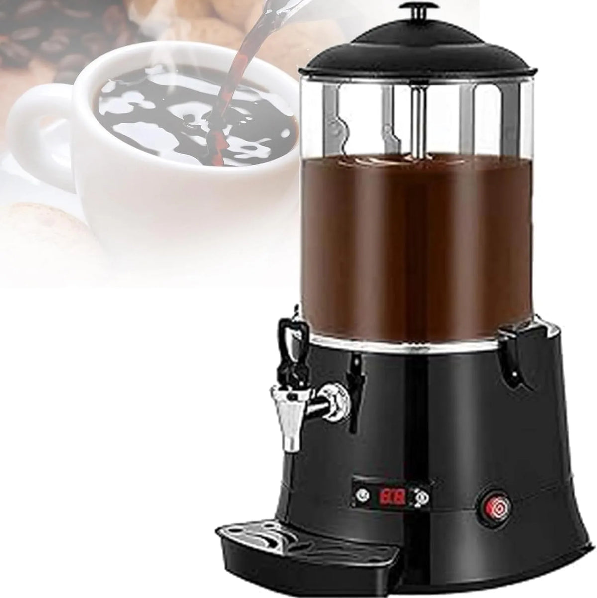Machine de trempe de Chocolat à réglage 30~90℃,5L JIANGSS Machine, Machine électrique de Fabrication de Boissons au Chocolat