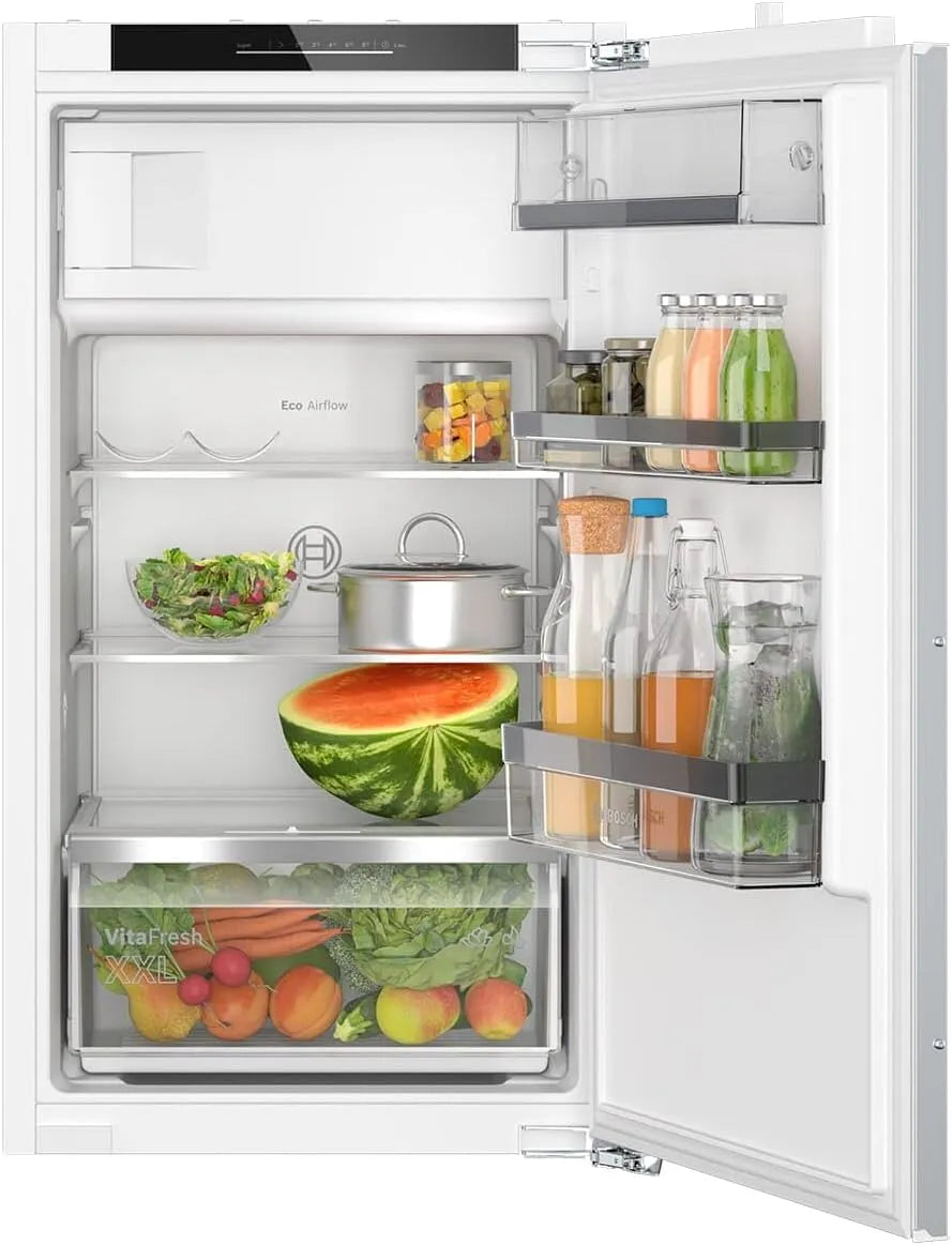 Bosch modèle, Nischenhöhe 102 cm KIL32ADD1, capacité 147 L, Einbaukühlschrank mit Gefrierfach, Festtürtechnik, VitaFresh, schnellkühlen