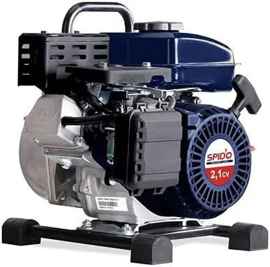 Pompe SPIDO, Moteur 4 Temps 2,1 CV, Thermique T 414, Débit 12 m³/h, 3,6 Bars, Seconde chance excellent état