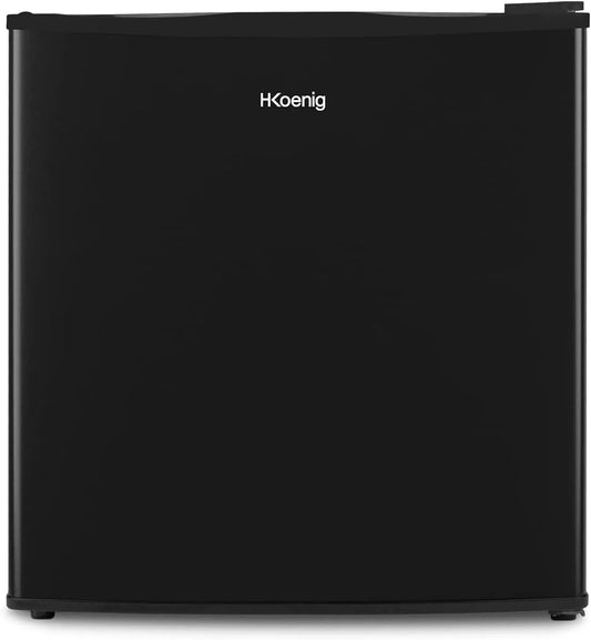 Réfrigérateur FGX470 H.Koenig Mini, Frigo finition noire, 39 dB, capacité 45L Compact, Compartiment Glaçons 4L, Silencieux, Porte Réversible
