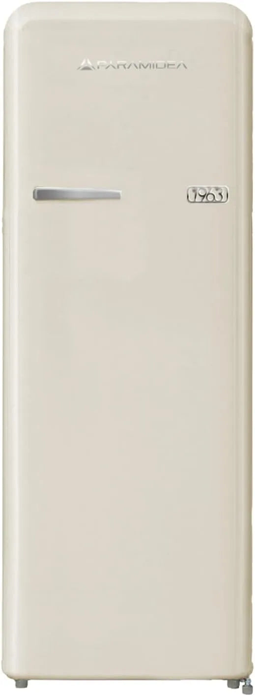 Réfrigérateur MAMBO2401C PYRAMIDEA, Vintage Coloré Crème Simple Porte Ventilé 240 L Bruts, capacité 218 L Nets