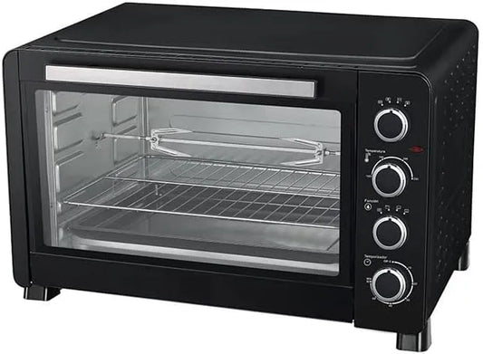 Four électrique Suinga, porte en double vitrage et accessoires 66 l 2 200 W 90-230 °C 65 x 45 x 40 cm, 4 positions de chauffe