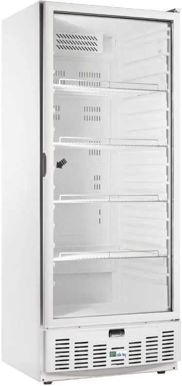 Armoire réfrigérée, capacité 540 L, Positive Skinplate avec Porte Vitré