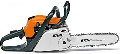 STIHL BE Mini Boss MS 181 C, poids 4,6 kg, Sierra, Orange, finition noire, finition grise