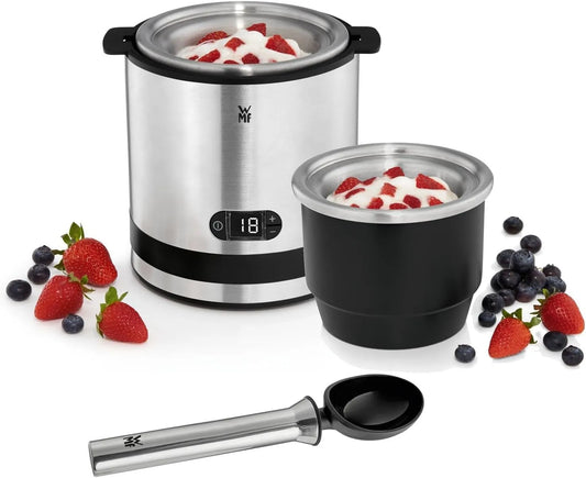 WMF machine à glace 416450011, Cromo, 0416450011 3 en 1, 12 W