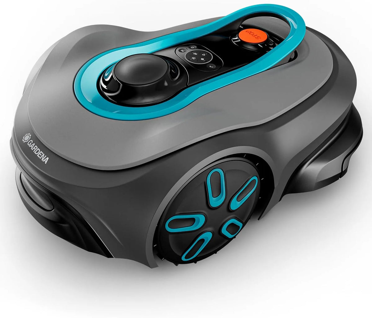 Tondeuse à gazon, délimitation sans fil, Gardena Smart Sileno Free 600 Robot