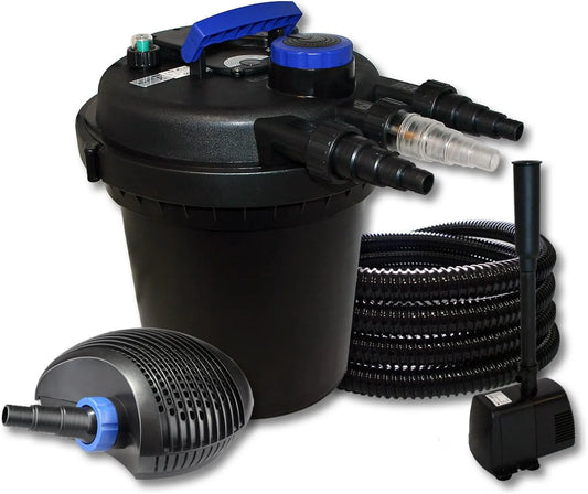 Pompe CPF-250 CTF-3800 HJ 943 ECO, 25m Tuyau 25 mm, 3600l/h, h 20W, h 16W, capacité 3600l, 800l/h, SuperECO de filtration 3600l, capacité 800l