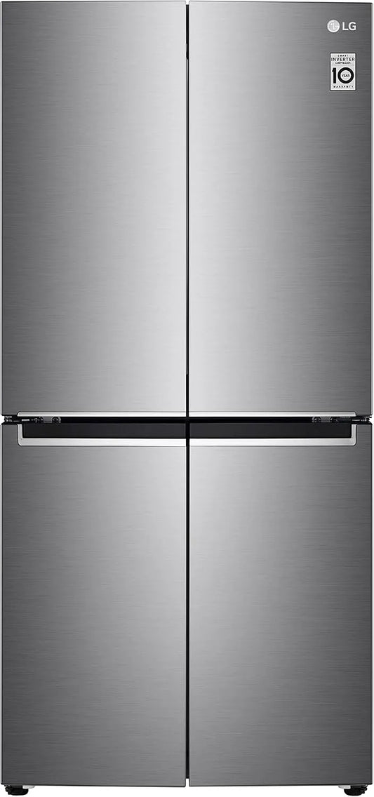LG réfrigérateur américain GMB844PZFG, dimensions 179 x 84 cm, Acier inoxydable
