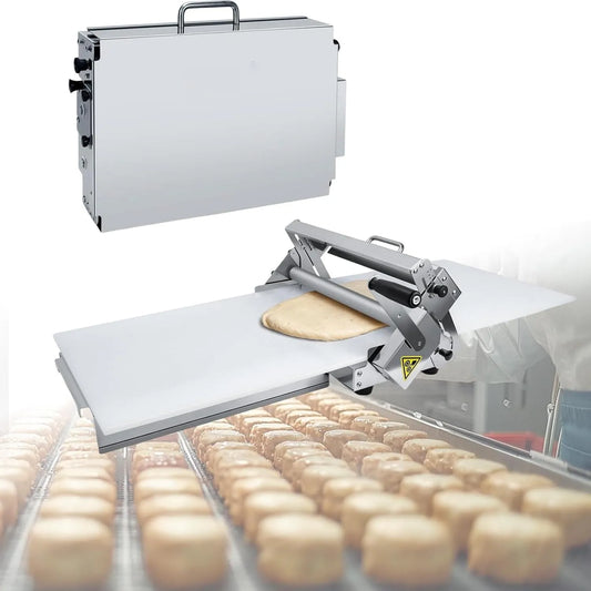 Modèle mm mm mm/0 Commercial102 Machine à, x 57,9 cm, pâte manuelle pliable pour boulangerie, pizza, croissant
