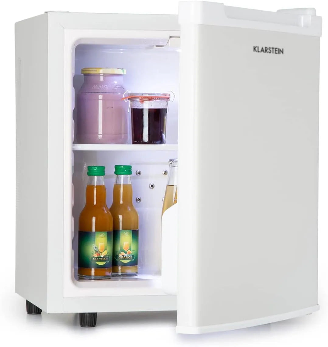Klarstein réfrigérateur, Petit Frigo Top Silencieux, Mini Bar, Refrigerateur avec Étagères Réglables, 5-15°C, Petit Camping