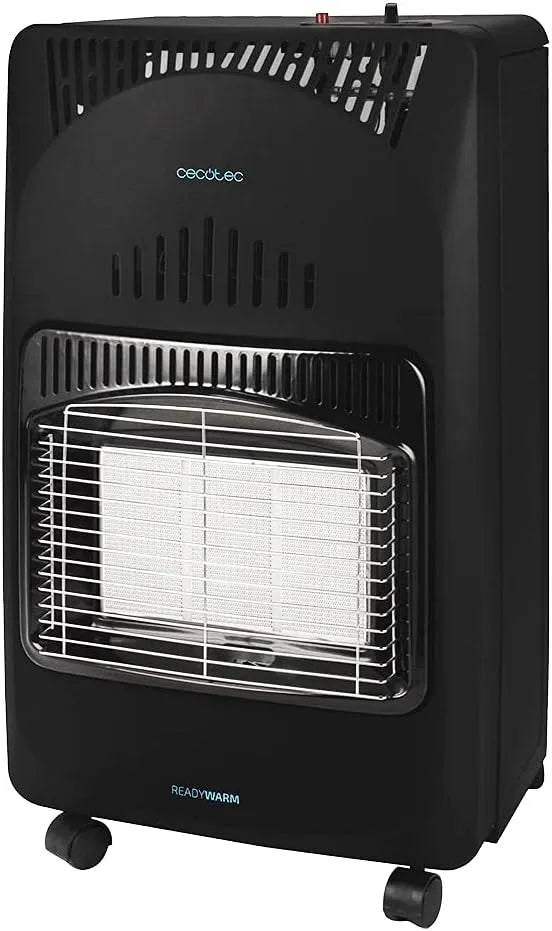 Cecotec 4000, Bouteille de gaz 10 kg, puissance 4200 W., 3 modes, 4 Roues Multidirectionnelles, Céramique, Triple système de Sécurité