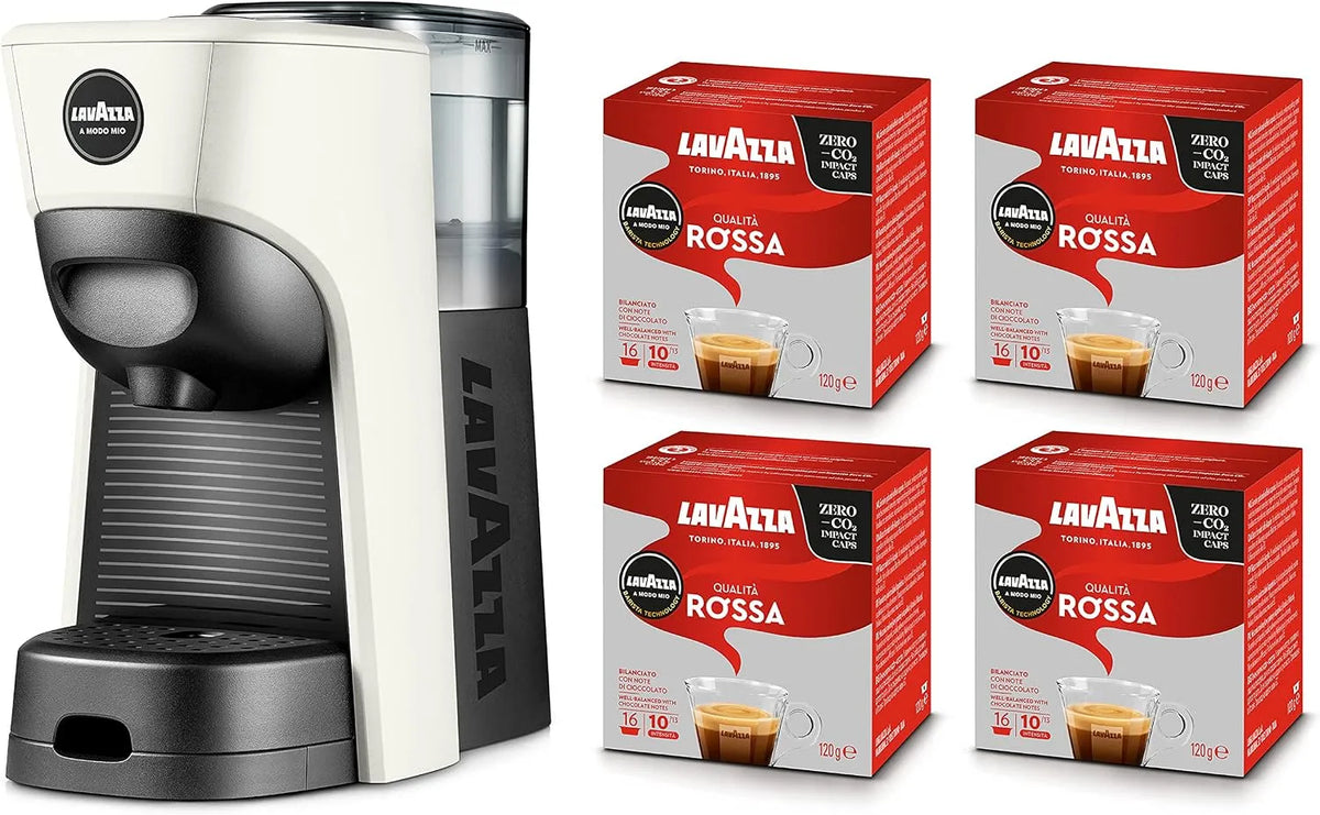 Machine à café, puissance 1450 W, 220-240 V, 50/60 Hz, capacité 0,6 litre, Lavazza, machine à expresso en plastique recyclé