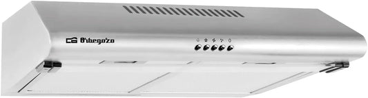 Hotte aspirante ST 07260 D Orbegozo IN, 2 moteurs 60 W, 2 filtres en aluminium détachables, éclairage LED, Orbegozo IN standard 60 cm