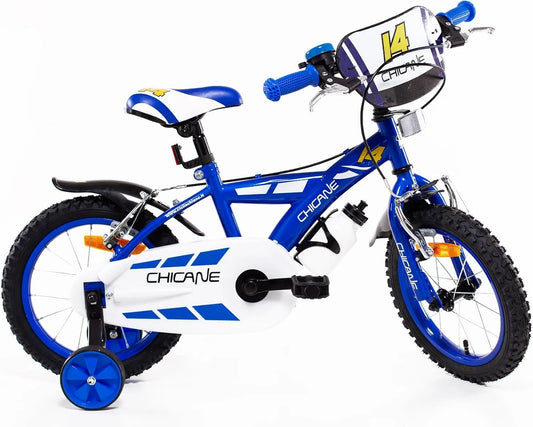Vélo SCH, 14', Chicane, Enfant, Bleu