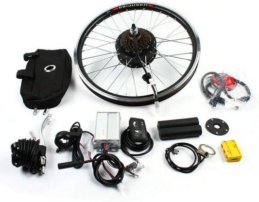 Vélo électrique, Futchoy Kit de conversion de 20' pour roue arrière 36 V 250 W 30 km/h