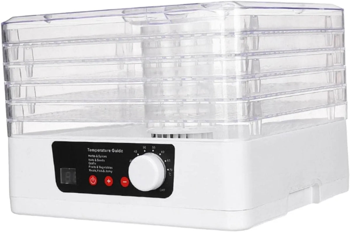 Déshydrateur alimentaire, Séchoir à légumes 5 Niveaux 350 W, Machine à sécher Les Fruits et légumes, séchoir à Viande séché