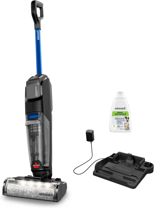 Aspirateur balai 4006N BISSELL CrossWave OmniFind, Nettoyeur a Eau Multi-surfaces 185m², Laveur Sans Fil, Aspire & Lave en Même Temps