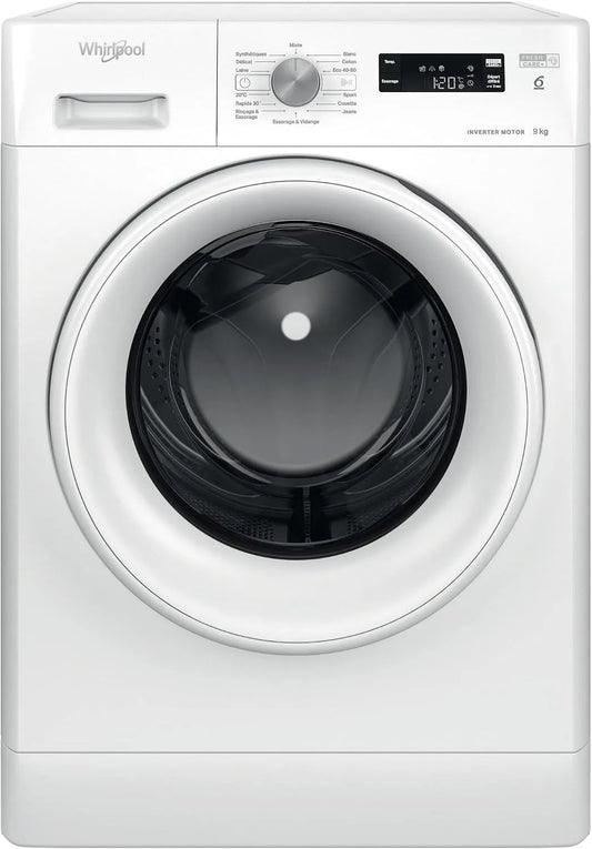 Lave-linge 1200 FFSPL9269WFR, min finition blanche, frontal 9kg Tours