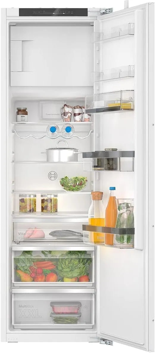 Bosch réfrigérateur KIL82ADD0, Série 6 encastrable avec congélateur, dimensions 177,5 x 56 cm, de 246 l et congélateur de 34 l, Fraîcheur plus longue