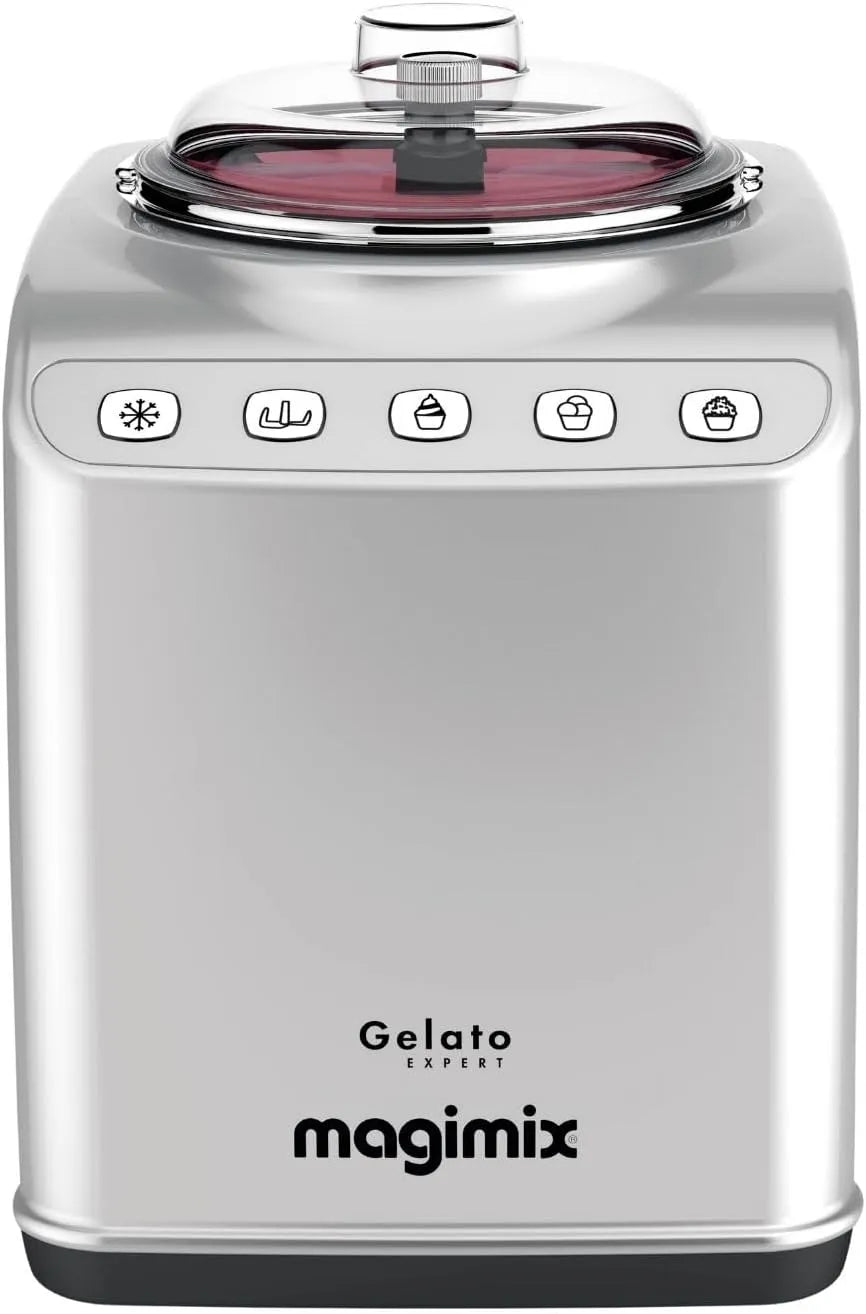 Machine à glace 11680, MAGIMIX Sorbetière Gelato Expert, professionnelle, Turbine à glace, glace italienne, glace artisanale, granité