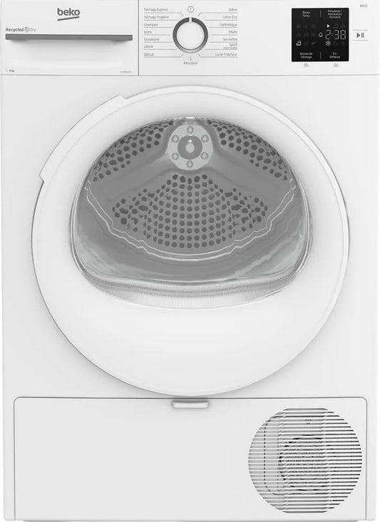Beko pompe D3H18D01W, Sèche linge à chaleur