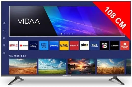 Modèle LED 4K 43A1 SCHNEIDER TV