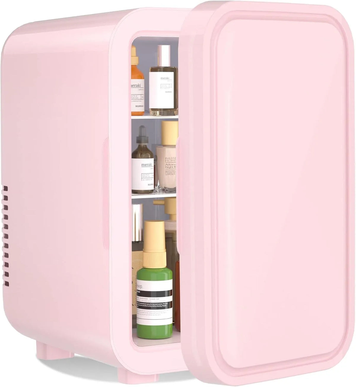 Réfrigérateur YASHE Mini, 8 canettes 220-240 V AC, capacité 6 litres, DC thermoélectrique au format au format portable pour chambre à coucher
