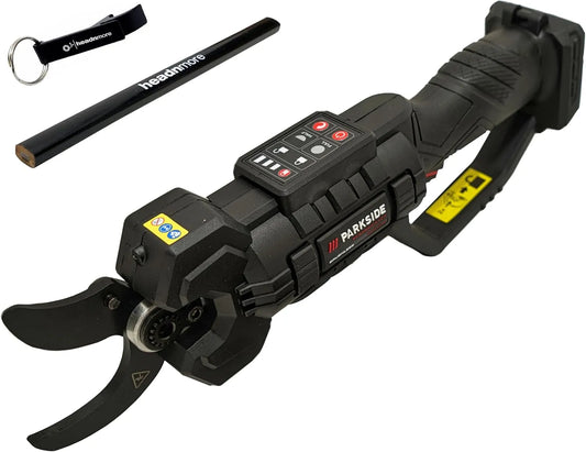 Parkside modèle PPAAS 20 X20V, épaisseur de coupe jusqu'à 38 mm, HEADNMORE Performance -Li, moteur brushless, Team