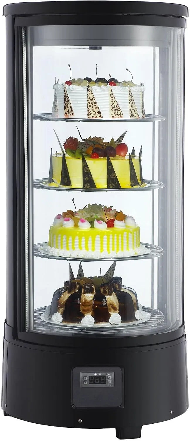 Réfrigérée à Gâteaux CombiSteel Vitrine, capacité 72 L Rotative
