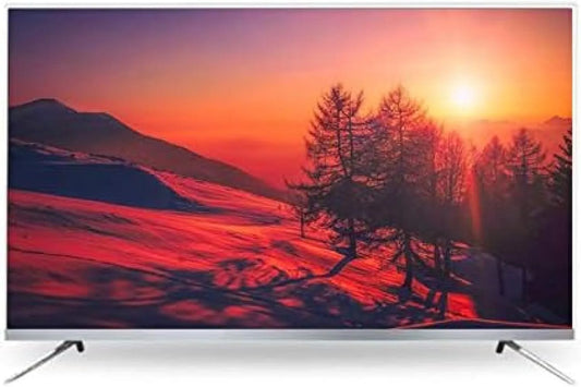 Téléviseur HD 42, HDMI, commande vocale, bord étroit, idéal pour une utilisation dans un hôtel et une chambre à, USB, métal