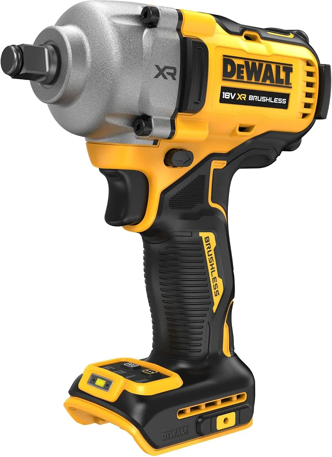 DeWalt modèle M24 DCF891N-XJ, Sans batterie, Clé à choc sans fil brushless ultracompacte à bague de retenue 18V Li-ion XR