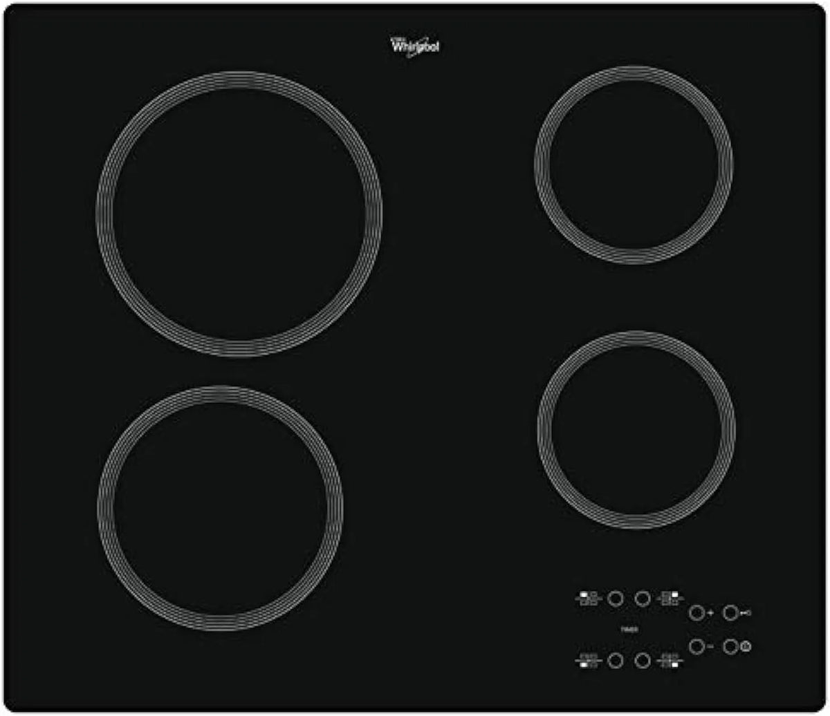 Whirlpool plaque de cuisson AKT801/NE, de cuisson vitrocéramique