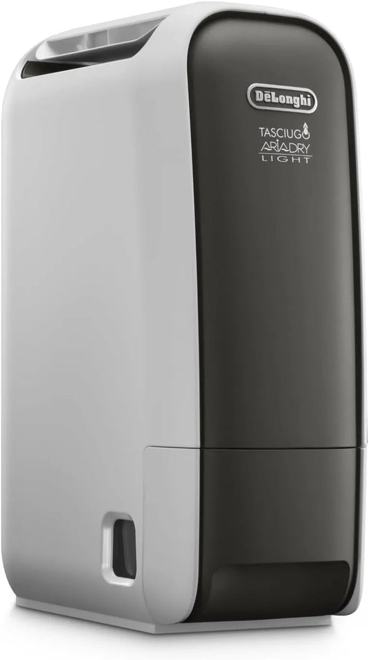 De'Longhi déshumidificateur DNS65, 6L/24h, Élimination Humidité 6L, capacité 6L, Tasciugo AriaDry Light, Mode Swing