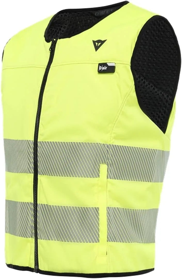 D-Air Hi-Vis Gilet airbag Dainese Smart, jaune néon, XS