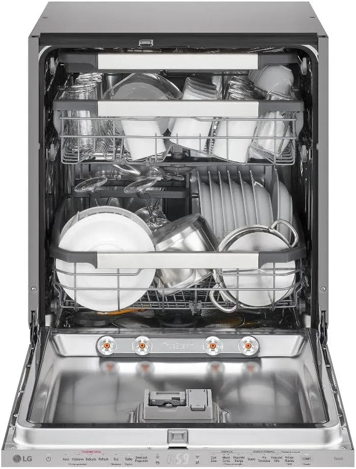 Lave-vaisselle DB476TXSW, encastrable 14 couverts rétractables Total 60 cm Classe énergétique A