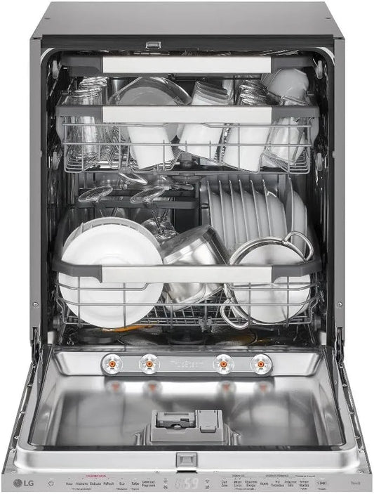 Lave-vaisselle DB476TXSW, encastrable 14 couverts rétractables Total 60 cm Classe énergétique A