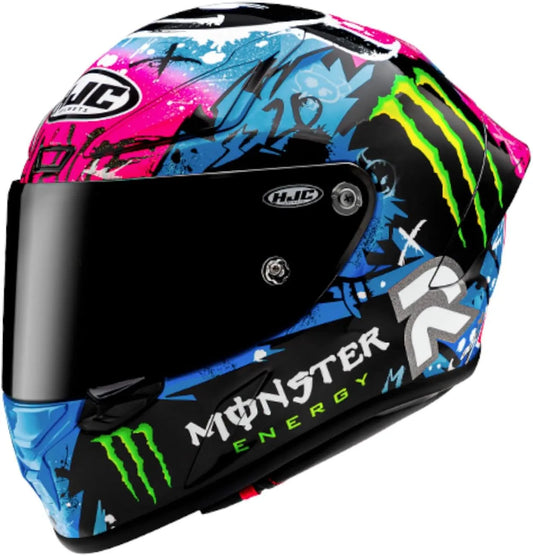 Casque moto HJC, XXS, Moto Intégral RPHA 1 QUARTARARO Le Mans II