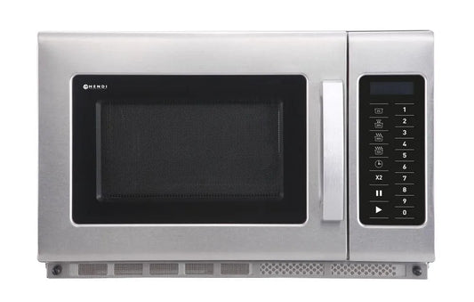 Hendi four à micro-ondes 574x528x 360x409x, puissance 1800W 10 programmes par default, capacité 34L, 368mm, chambre, diamètre max. des plats: 355mm