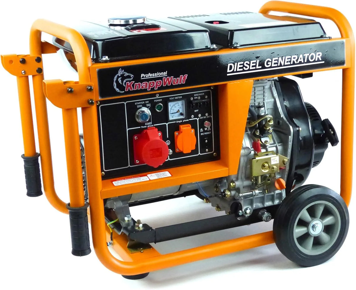 Générateur électrique KW5500-3, de courant diesel Knapp Wulf 5000 W