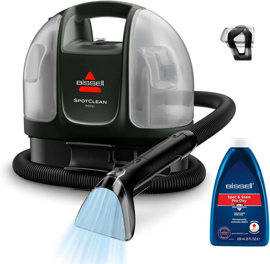 Canapé 41491, Compact et Léger, BISSELL SpotClean Mini Shampouineuse Filaire, et Plus Encore, Idéal pour les Nettoyages Rapides, Bateau