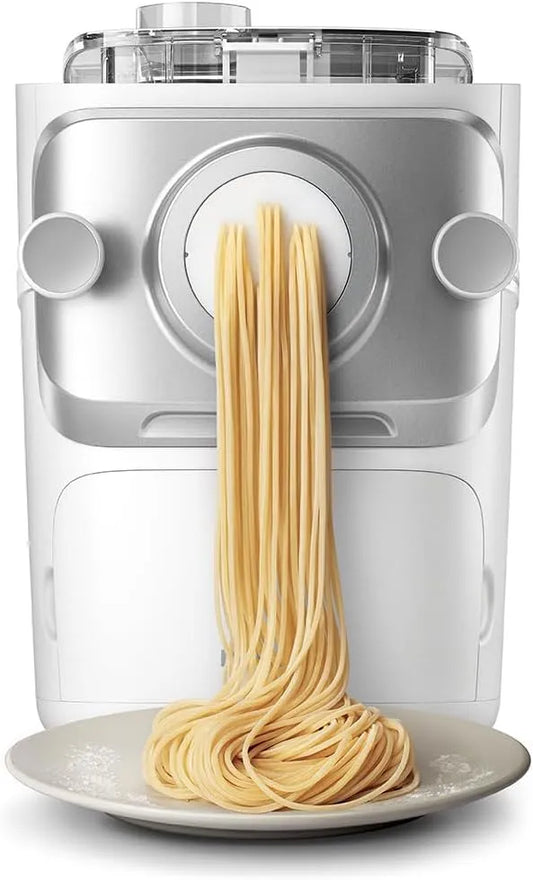 Philips machine à pâtes 7000 HR2660/00, Series, 6 formes, Jusqu'à 8 portions, Technologie ProExtrude, Pasta maker Automatique, Nettoyage facile