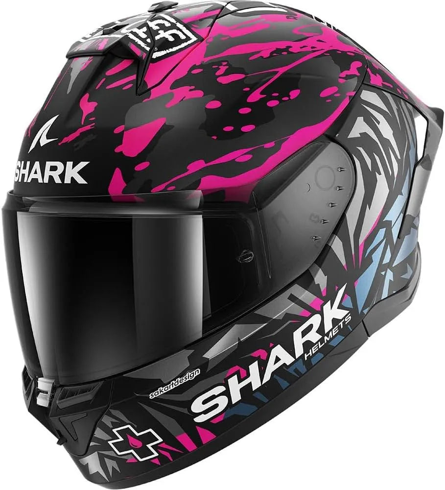 Shark casque moto, Moto Intégral SKWAL CUP Replica REDDING Black Violet Blue KVB